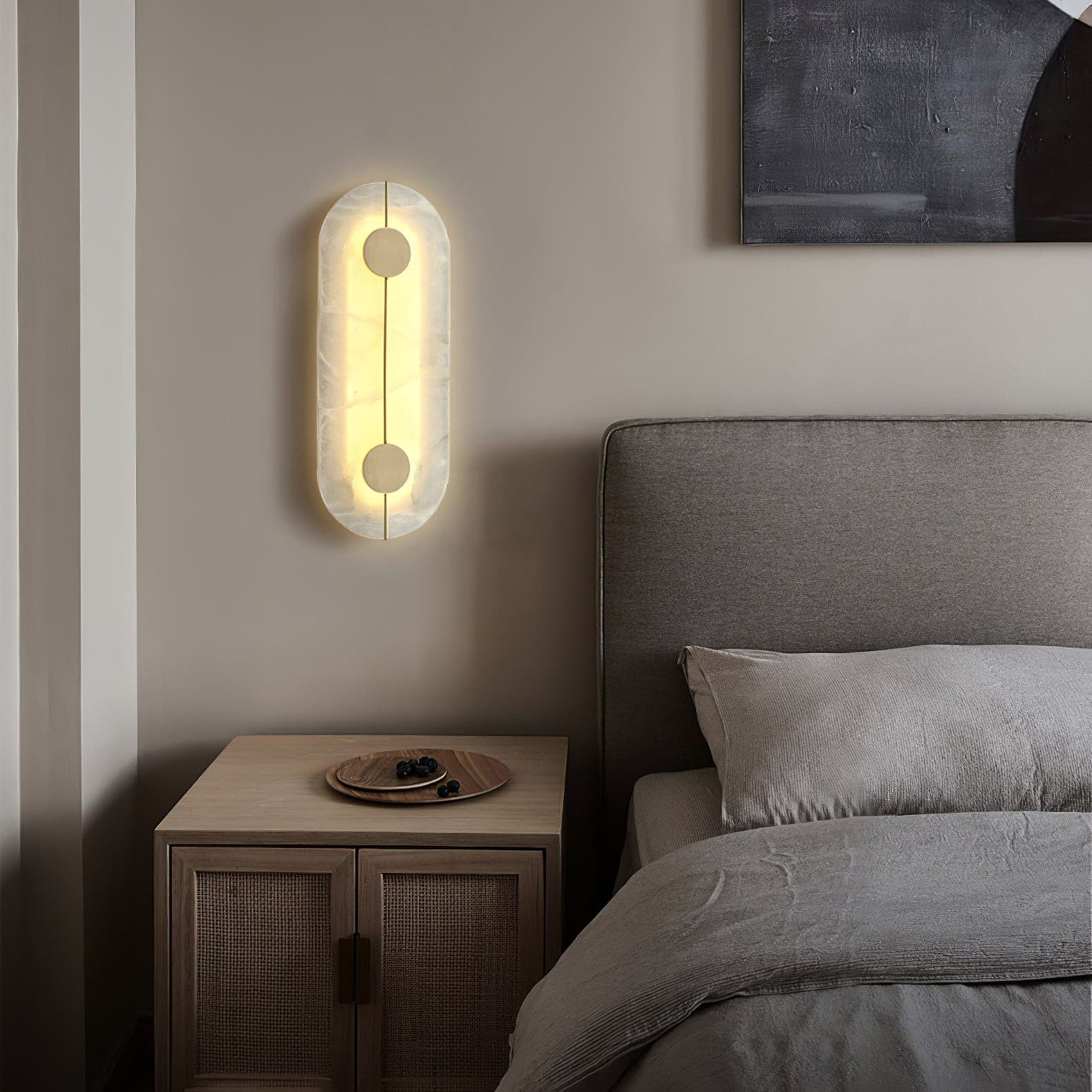 Beugel wandlamp