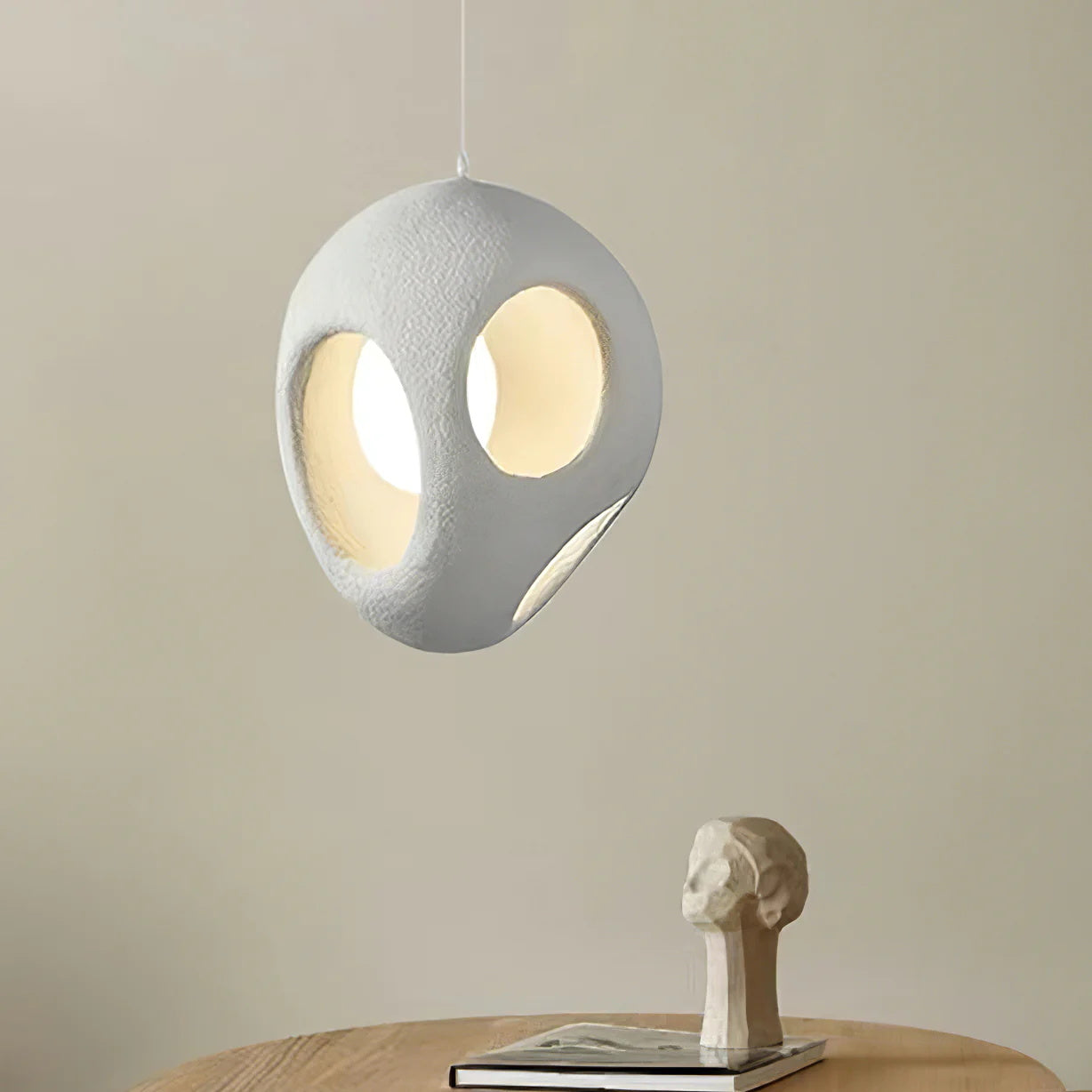 Hanglamp van polystyreen