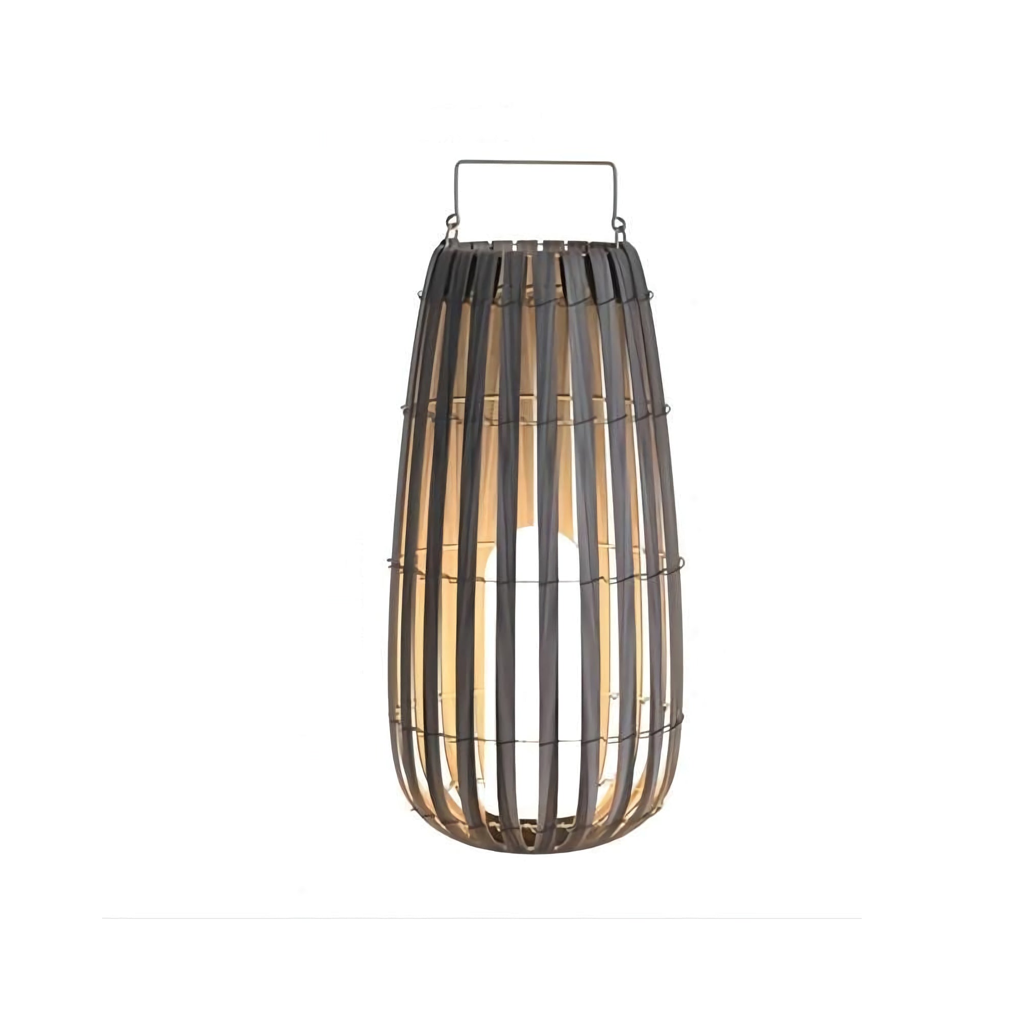 Tuin rotan vloerlamp