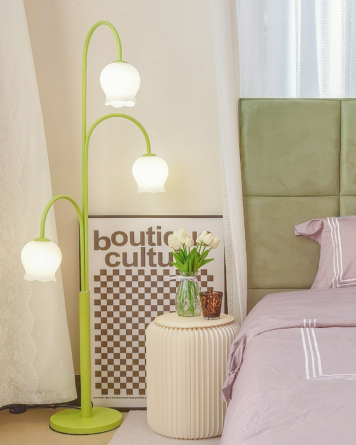 Bell Orchidee vloerlamp